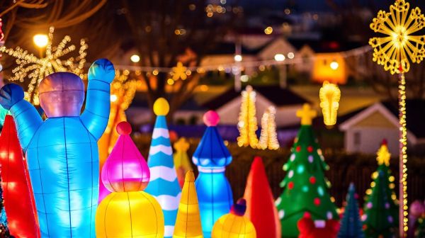 Top 10 décorations gonflables de Noël à petit prix