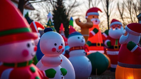 Top 10 décorations gonflables de Noël à petit prix