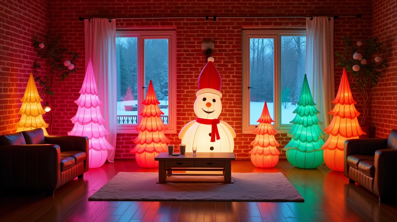 Questions fréquentes sur les décorations gonflables de Noël
